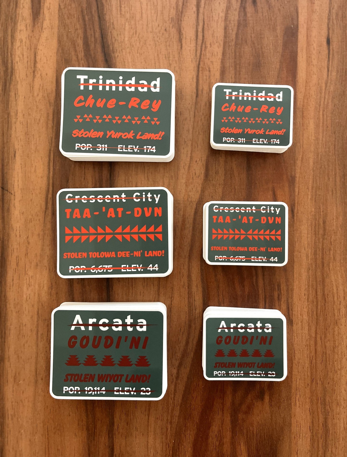 Goudi'ni (Arcata) Sticker