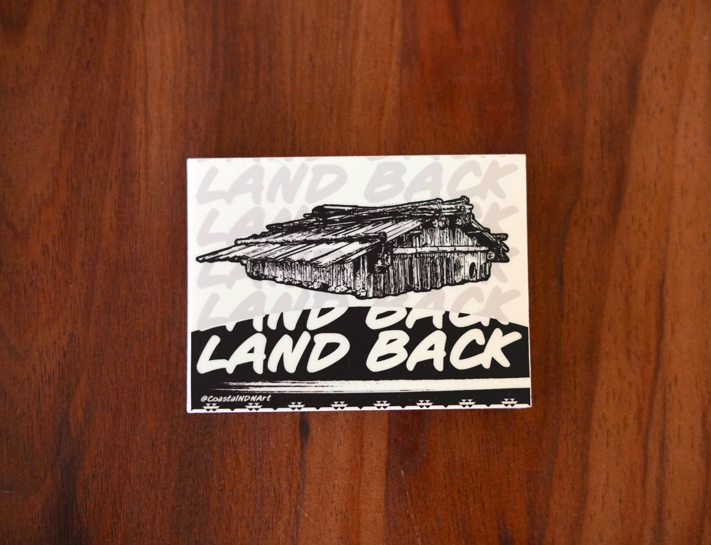 Land Back Sticker