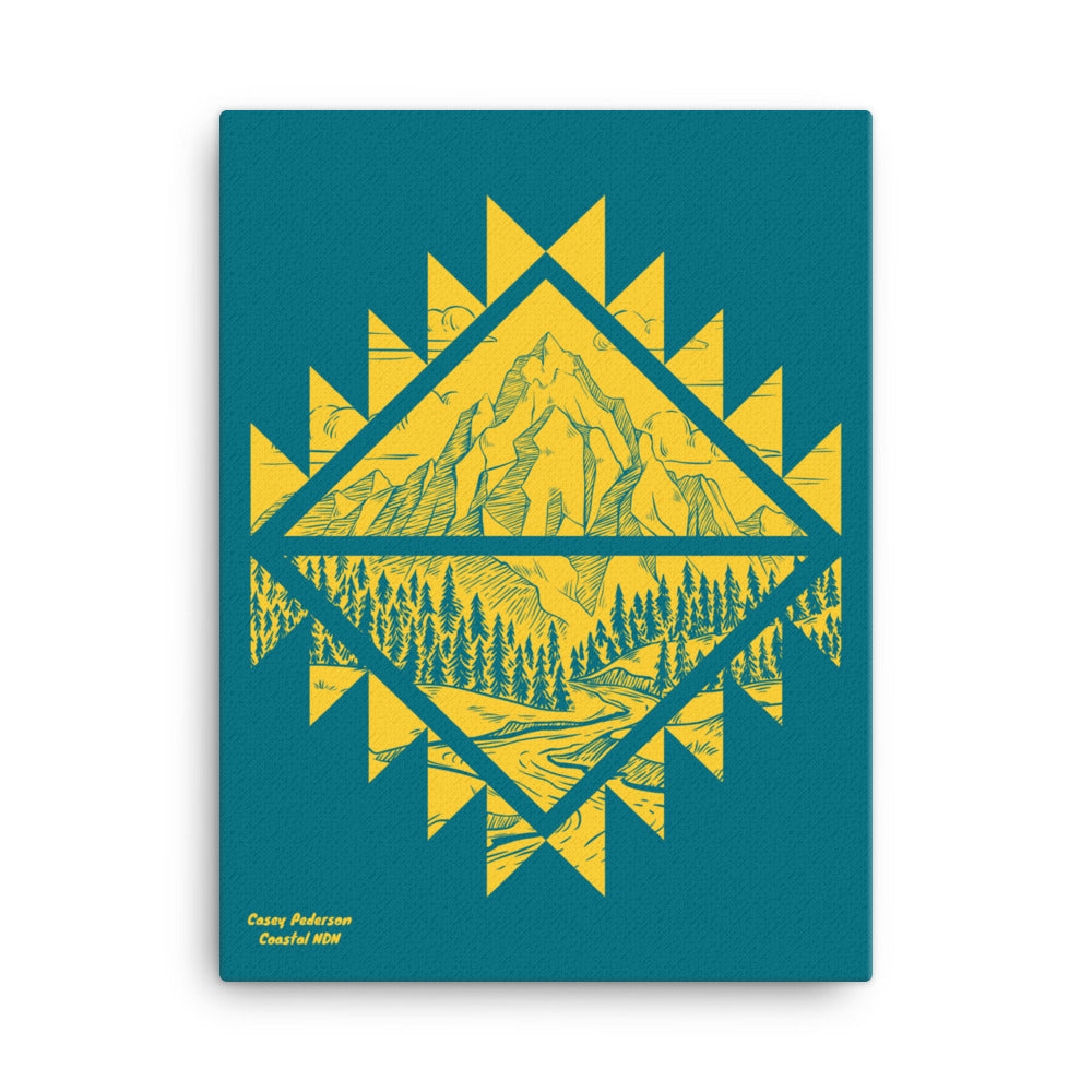 "Mer-Kwerhl" Canvas 18" X 24"