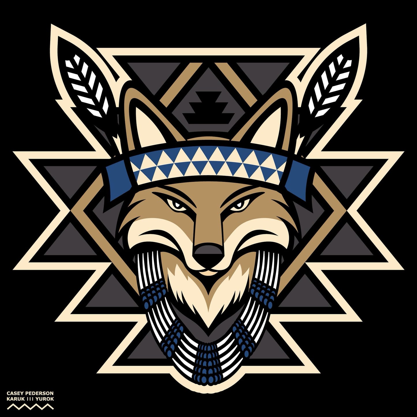 Coyote Sticker