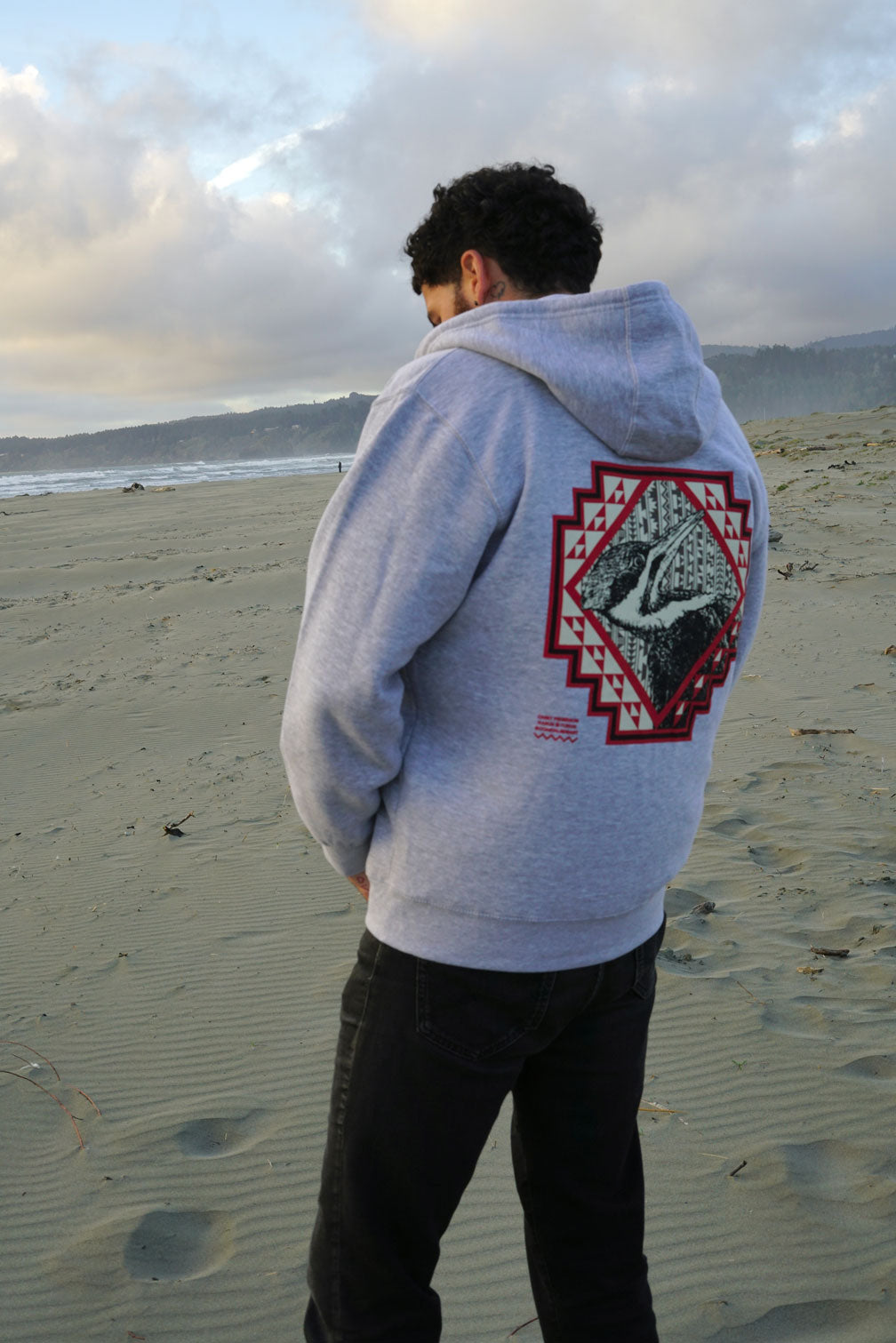"OT" | Wood Pecker Zip Up Hoodie