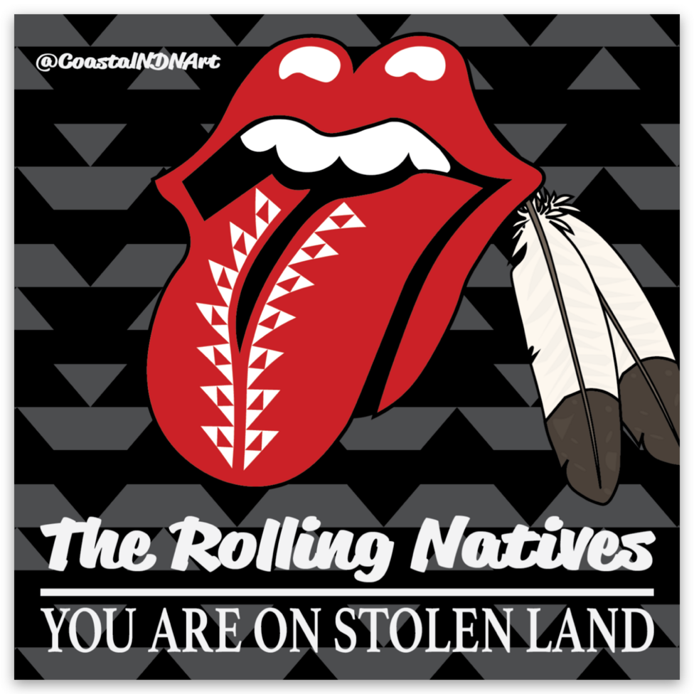 Rolling Natives Sticker