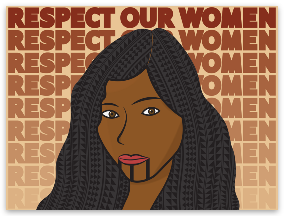 Respect our Women Sticker