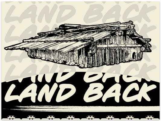 Land Back Sticker