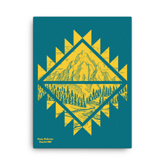 "Mer-Kwerhl" Canvas 18" X 24"